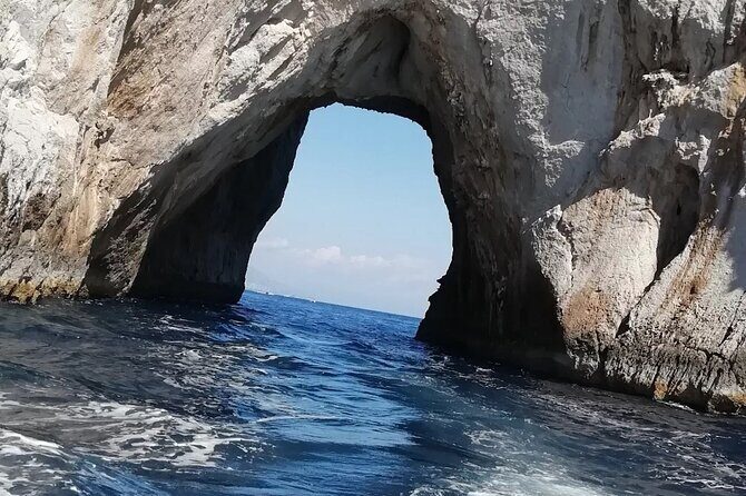 3 Hours Private Capri by Boat for Couples - Grotta Rossa and Grotta Verde: the swimming and snorkeling portion