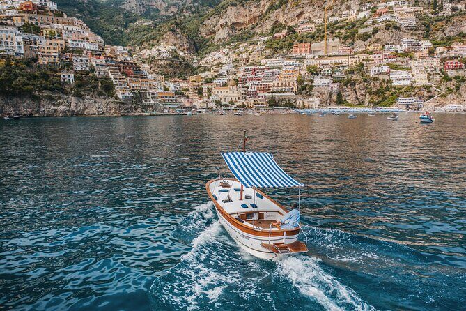 4-Hour Private Boat Experience From Positano - Stop 6: Amalfi approach with a natural arch dip