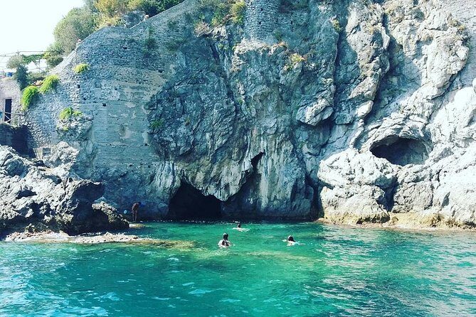 Amalfi Coast by Boat - Torre del Capo di Conca, Conca dei Marini, and the Lunch Option