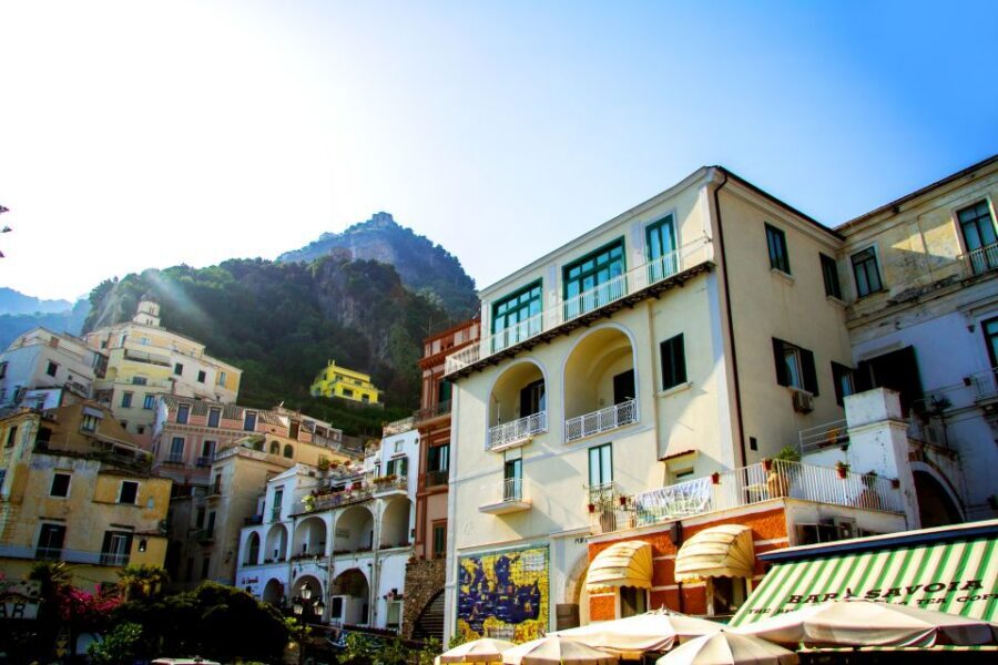 Amalfi Coast Full-Day Tour from Sorrento - The minivan ride: hairpins, drops, and when to be cautious