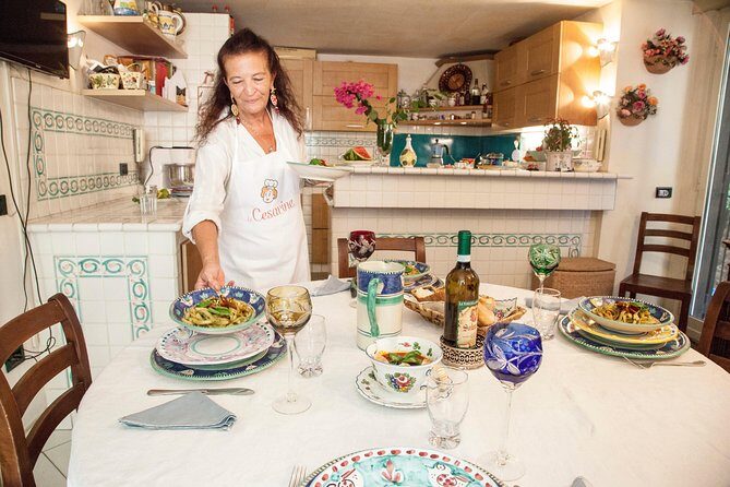 Amalfi Coast Home Dining & Cooking Demo - Campania Wines and Coffee: Turning a Lesson into a Proper Meal