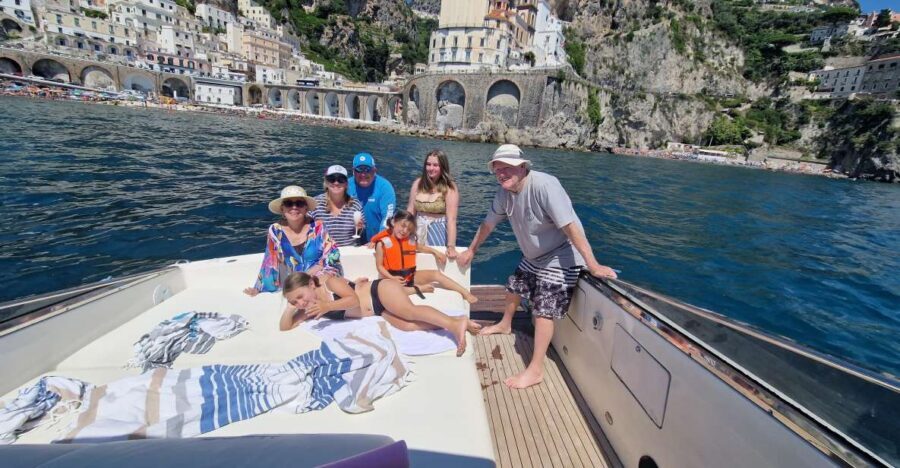 Amalfi Coast Premium Boat Tour from Sorrento - Amalfi Coast Cruising Toward Furore: Praiano, Fjord Views, and Conca dei Marini