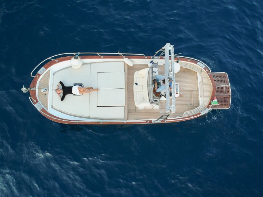 Amalfi Coast: Private Boat Trip with Prosecco and Snorkeling - East-side Amalfi after lunch: Atrani, Ravello waterfall viewpoints, Minori, Pandora
