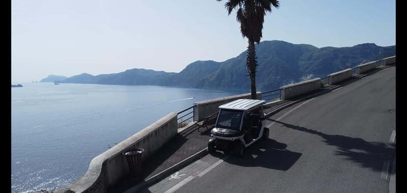 Amalfi Coast: Private Golf Cart Tour - A green Alba golf cart setup that makes Amalfi doable