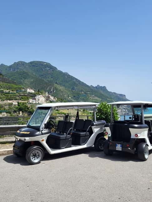 Amalfi Coast: Private Golf Cart Tour - Meeting at Gran Caffe and mapping your 4-hour loop