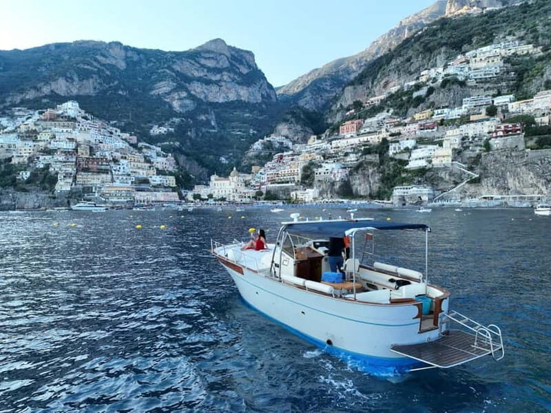 Amalfi Coast Private Sunset Cruise - Positano or Praiano route: coast cruising to Fiordo di Furore and back