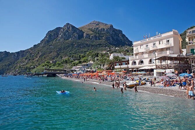 Amalfi Coast Private Tour from Sorrento - Premium 28ft Boat - Skipper Tony, English info, and the swim rhythm that keeps it fun