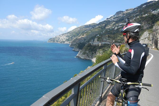 Amalfi Drive cycling tour - Stop 1: Riding the Amalfi Coast stretch from Amalfi