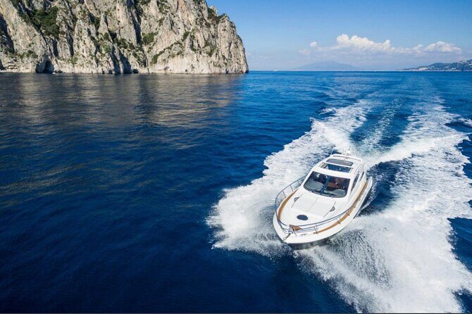 Amalfi Private Boat Tour from Sorrento or Positano Yacht Klase 50 - Baia di Ieranto and Nerano: the short stop with long views