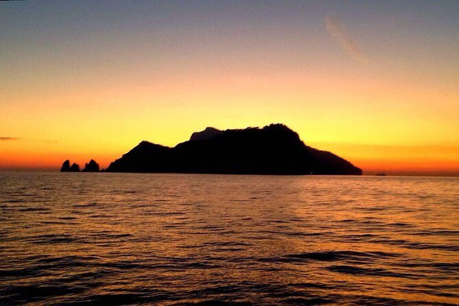Amazing Sunset Tour around Capri coast and grottoes with Aperitif - The route: from Green Cave to Villa Malaparte (what you’ll actually see)
