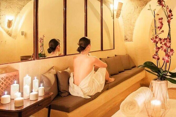 ARGILLARIUM EXPERIENCE - RITUS OTIUM 90 min with GolfCart Transfer - Roman Bath inspired spaces: whirlpool, foot salts, and emotional showers