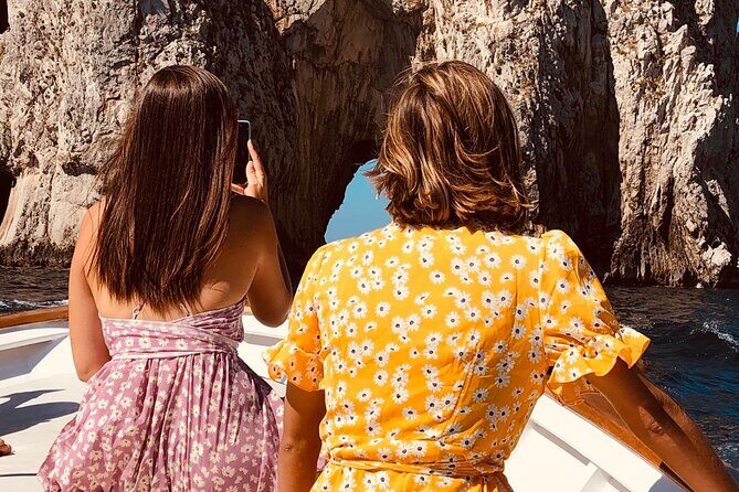 Boat Tour in Capri - Snorkel gear, Bluetooth music, and the comfort stuff that matters