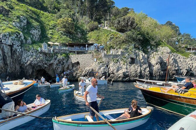 Capri and Blue Grotto Private Boat Tour - Blue Grotto: the main event, plus the extra cost and risk