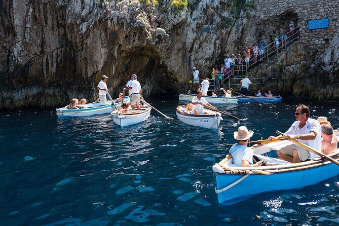 Capri and Blue Grotto Small Group Boat Tour - Swimming and Snorkeling: When You’ll Get In the Water (and When You Won’t)