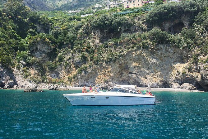 Capri and Positano Private Boat Excursion - First coastal stops: cliffs, caves, and your early swim window