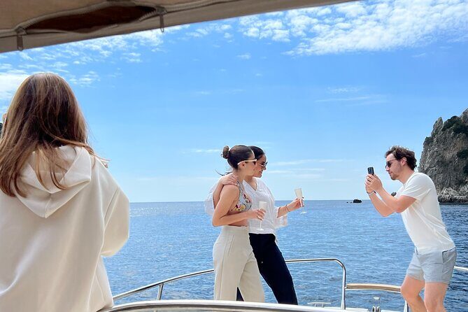 Capri, Blue Grotto by Priority, Faraglioni Swim and City Visit - How the day flows: Amalfi to Capri, then back again