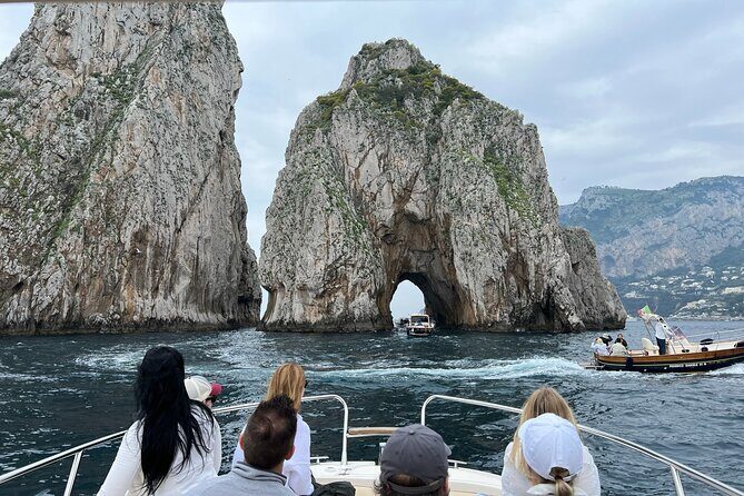 Capri, Blue Grotto by Priority, Faraglioni Swim and City Visit - Grotta dei Marinai and the sailor stories