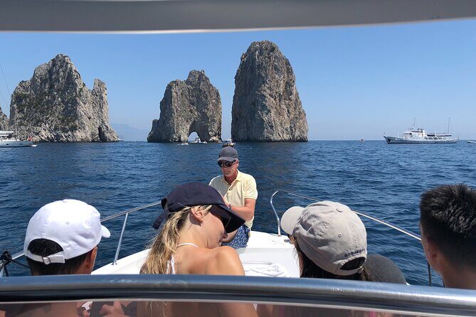 Capri Boat Tour from Sorrento - On Board Comfort: Drinks, Snacks, and Crew Energy