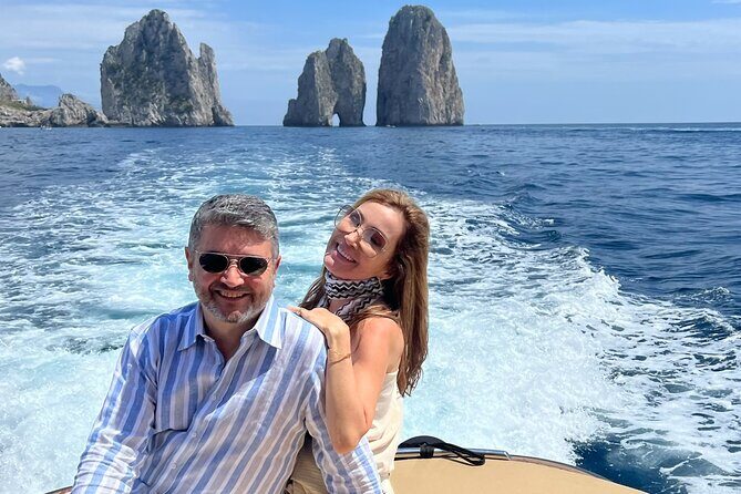 Capri in a Day All Inclusive Premium Boat Tour + City Visit - The Lighthouse and the Sunset Option: Faro di Capri