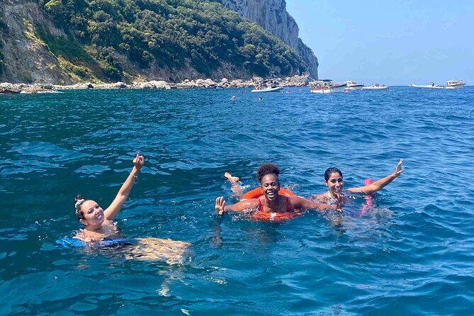 Capri Island Full-Day Adventure from Sorrento – Boat Tour & Swim - Anacapri Coast Caves and the Lighthouse Visual
