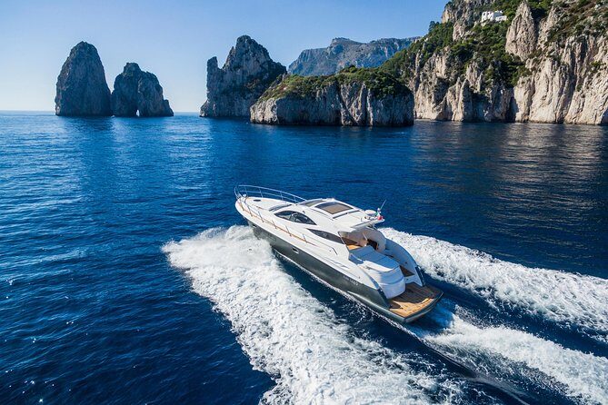 Capri Private Boat Tour from Sorrento, Positano or Naples - Yacht Klase 50 - A private Capri yacht day that actually feels private