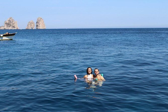 Capri Private Boat Tour from Sorrento, Positano or Naples - Yacht Klase 50 - Swimming and snorkelling: what the included gear means for you