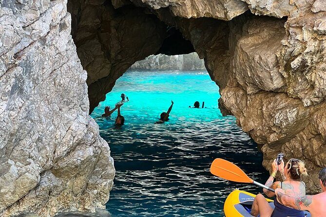 Capri Secret Corners by Private Boat with Local Skipper - First Coast Hits: Marina Grande and Bagni di Tiberio