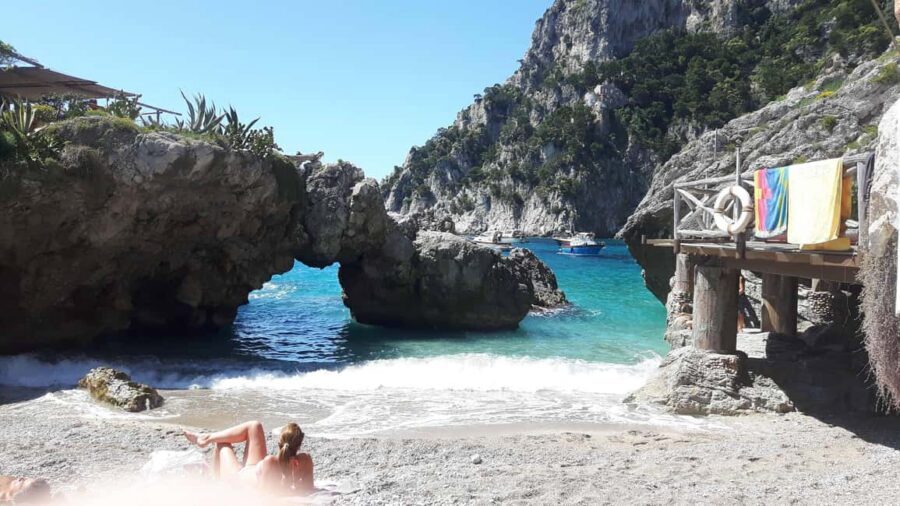 Capri: shared boat tour from Sorrento - 7 hours - Capri by boat: Tiberius, White Cave, and Faraglioni from the water