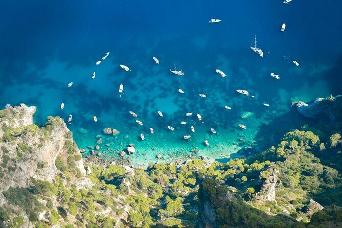 Capri small group & Blue grotto from Sorrento - The Capri cruise from Marina Piccola: the signature sights pass in front of you