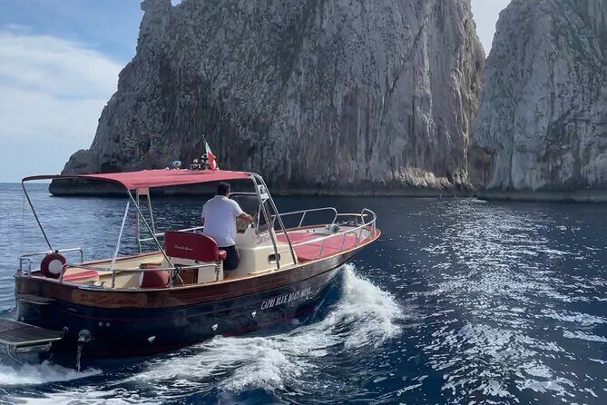 Capri tour with "Gozzo" (3 hours) - The kind of crew you want (and how to get along with them)