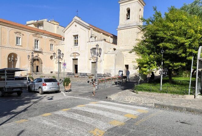 Car Tour admiring Capri and visiting Positano - Massa Lubrense: Santa Maria delle Grazie and the Capri photo line