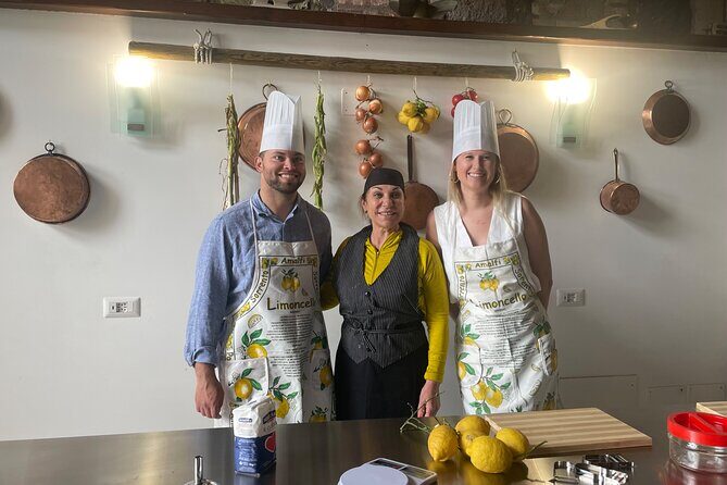 Cooking Class: hand made pasta from scratch in Sorrento - Your 3-Course Dinner: Starter, Pasta, Dessert (Plus Wine)