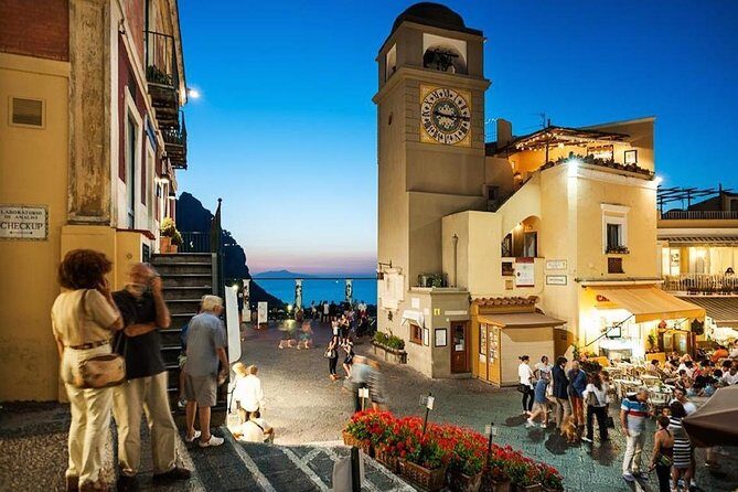 Day to Night Capri Boat Tour with Swim, Snorkel & Aperitif - Who should book this Capri evening boat tour
