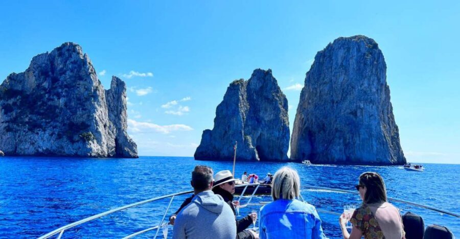 Discover Capri's Hidden Gems: Group Tour Boat Experience - Getting from Sorrento, Positano, or Amalfi to Capri