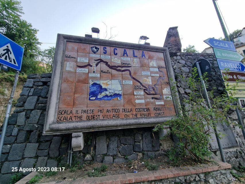 Ferriere Waterfalls - Amalfi coast - Pontone (Scala) meeting point and the two route styles