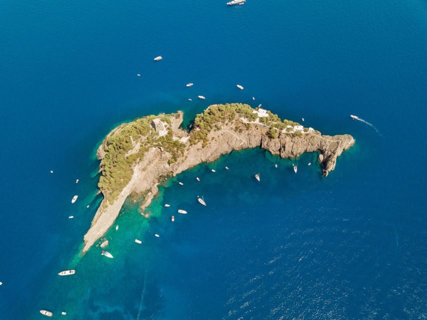 From Amalfi: Li Galli and Capri Islands Boat Tour - Capri by Water: Faraglioni Swimming and Snorkeling Time