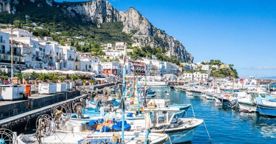 From Naples: Capri, Anacapri, and Blue Grotto Full-Day Trip - Meeting at Molo Beverello: Finding Your Group Without Stress