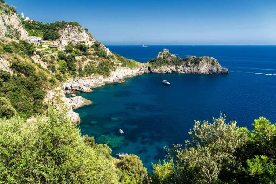 From Positano: Amalfi Coast Boat Tour with Swimming Stop - Setting Sail: Positano and Praiano scenery, then an aperitif at Fiordo di Furore