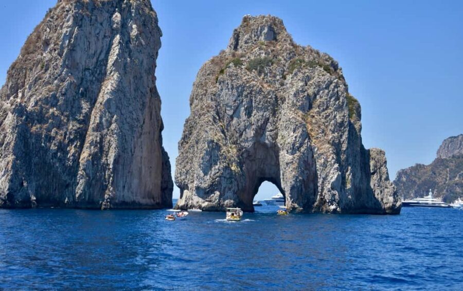 From Positano: Day trip to Capri - Group Tour by boat - The Sirenuses Warm-Up: Li Galli Islands Close-Up