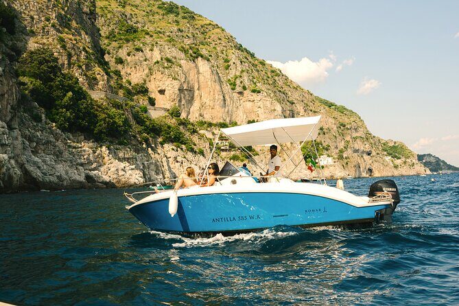 From Positano or Praiano: 2H Private Amalfi Coast speed tour - Price and value: $433.48 per group, up to 4