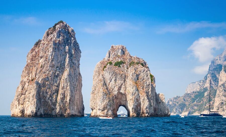 From Positano: Private Boat Tour to Capri or Amalfi - Capri from the sea: Faraglioni, grottos, and swim time