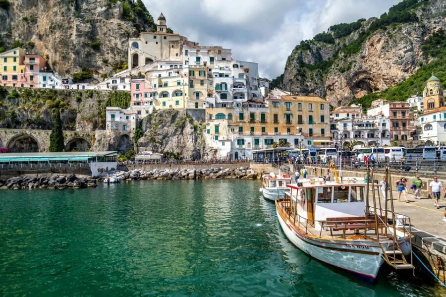 From Sorrento: Amalfi Coast Guided Bus Tour and Ferry Ride - Free time in Amalfi: how to spend it without overplanning