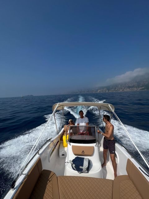 From Sorrento: Amalfi Coast Private Boat Tour with Skipper - Fiordo di Furore and Emerald Grotto: two very different water moments