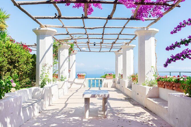 From Sorrento: Amalfi Coast Private Tour in a Mercedes Van - Stop 2: The Scenic Coastal Drive With Views Toward Vesuvius