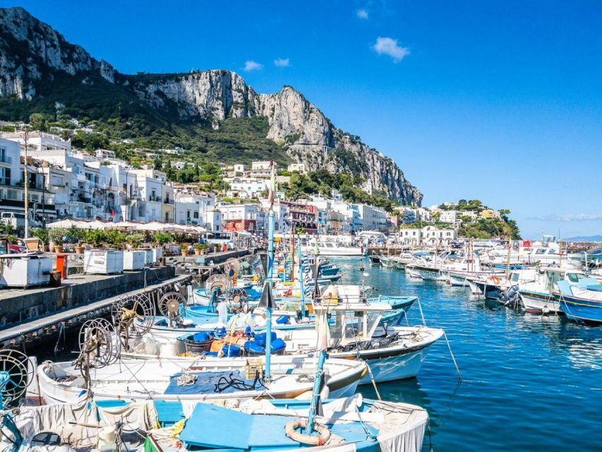 From Sorrento: Capri, Anacapri, & Blue Grotto Full-Day Trip - Hotel Il Faro meeting point and how the guides run the clock