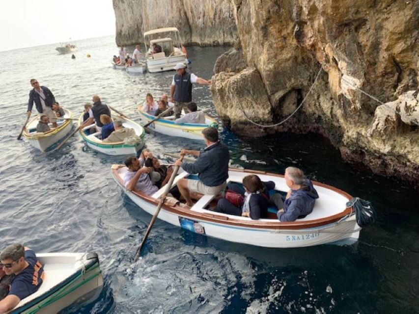 From Sorrento: Capri and Blue Grotto Day Tour - Mamma Mia Road and the Blue Grotto: The Weather-First Highlight