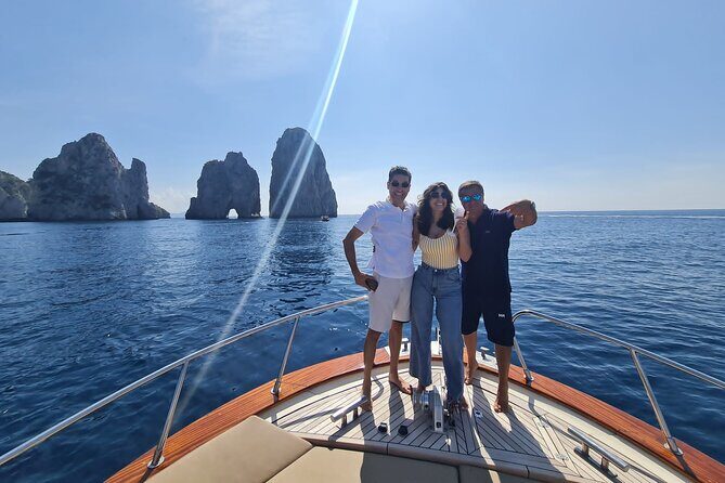 From Sorrento: Capri & Blue Grotto Boat Day Tour Up to 8 People - Blue Grotto and Green Grotto: how to plan when sea conditions change