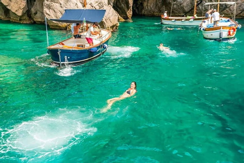 From Sorrento: Capri Boat Cruise with Swimming and Prosecco - Key highlights worth planning for