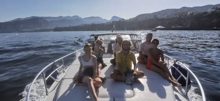 From Sorrento: Capri Boat Trip with Snorkeling and Drinks - Meeting point and timing: Bar Ruccio at 9:30 a.m.