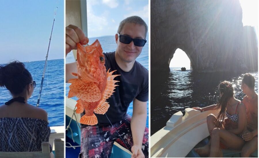 From Sorrento: Fishing in Capri with Lunch - The lunch you’ll remember: skipper-chef spaghetti and catch of the day